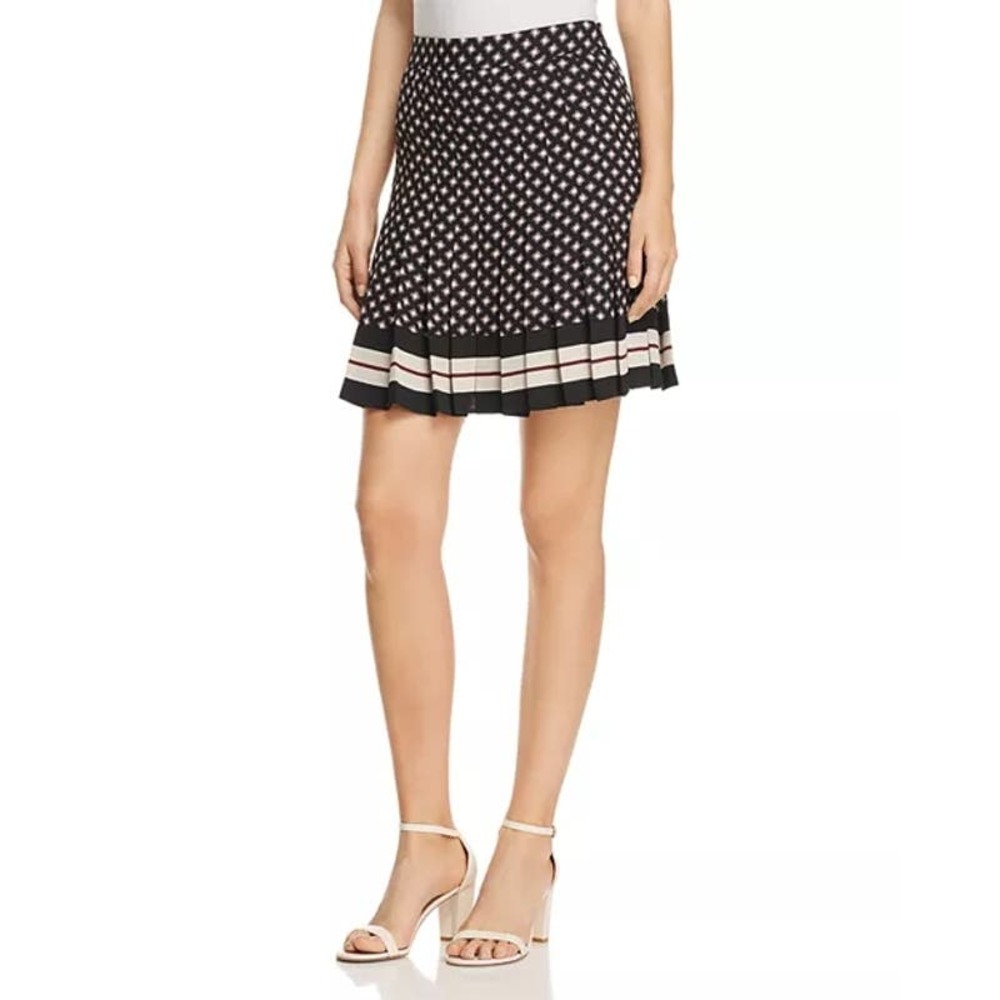 Kate Spade Diamond Pleated Skirt Size 8